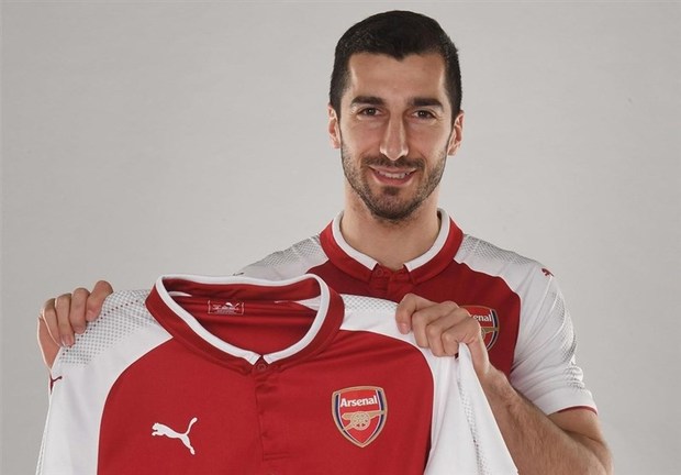 شماره پیراهن میختاریان در آرسنال + عکس
