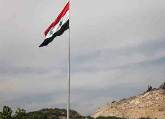 پرچم مخالفان سوریه در عربستان پایین کشیده شد