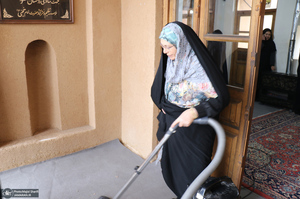 آذین بندی بیت تاریخی امام خمینی به مناسبت دهه فجر انقلاب