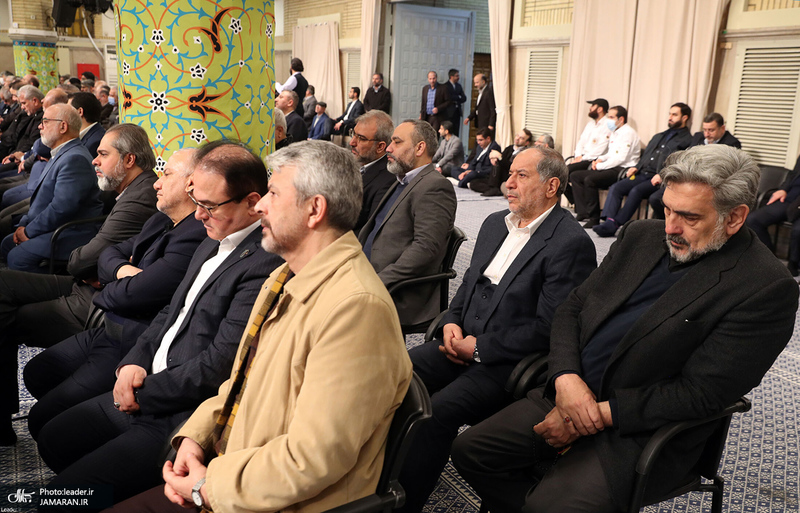 دیدار مسئولان نظام و سفرای کشورهای اسلامی با رهبر معظم انقلاب