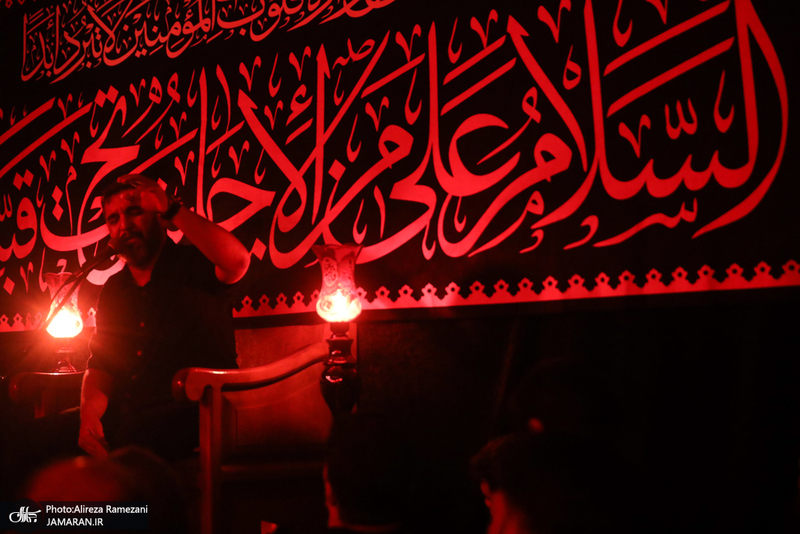 مراسم شب اربعين حسينی در منزل شهید امیرحسین اعتماد سعید