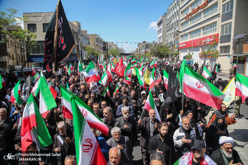 مراسم چهلمین روز شهادت رهبر شهید انقلاب -3