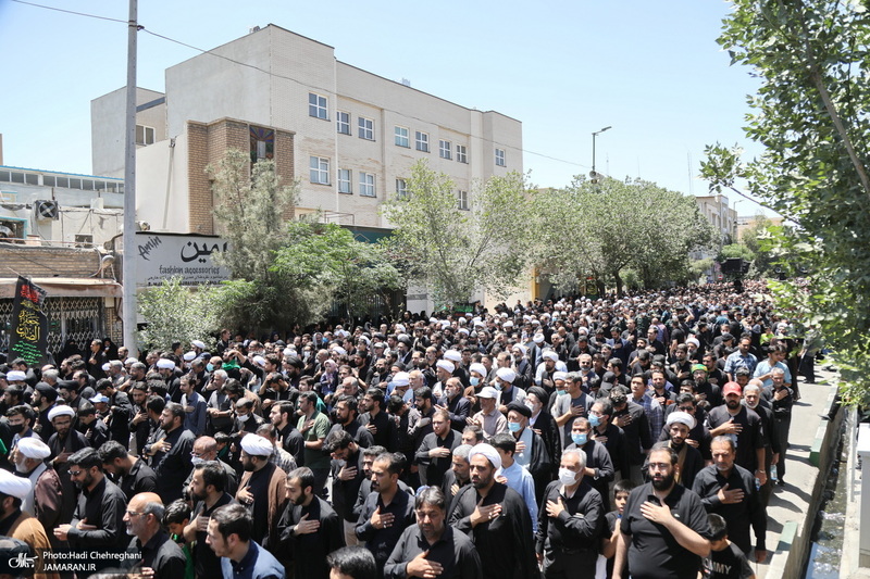 مراسم شهادت امام جعفر صادق(ع) با حضور آیت الله العظمی وحید خراسانی