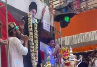 ببینید/ بنرهای رهبر انقلاب در کلکته هند