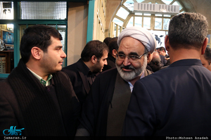  مراسم وداع با پیکر آیت الله هاشمی رفسنجانی(ره) در حسینیه جماران