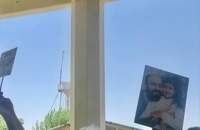 مراسم تشییع احسان اشراقی و دختر 9 ساله‌اش که در حملات اسراییل شهید شدند (5)