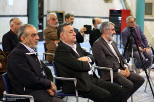 دیدار جمعی از معاونین و سفرای سابق وزارت خارجه‎‎ با سید حسن خمینی