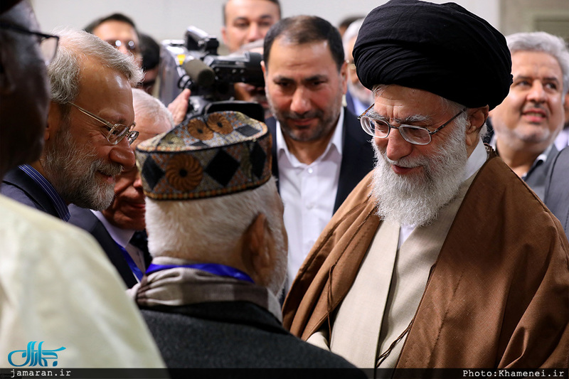  دیدار شرکت‌کنندگان در سیزدهمین کنفرانس اتحادیه بین‌المجالس سازمان همکاری اسلامی با رهبر معظم انقلاب