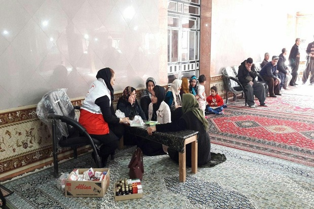 993 نفر در آذربایجان غربی خدمات سلامت هلال احمر را دریافت کردند
