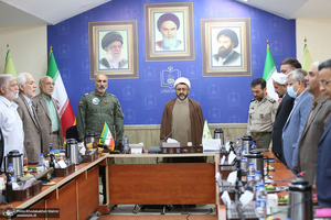 دیدار پیشکسوتان رژه 19 تیر 1358 با رییس موسسه تنظیم و نشر آثار امام خمینی (س)