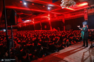 احیای شب بیست و یکم ماه مبارک رمضان در گلزار شهدای قم‎