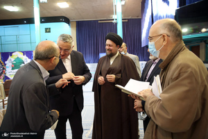 دیدار مفتی اعظم و سفیر کرواسی در ایران با سید حسن خمینی