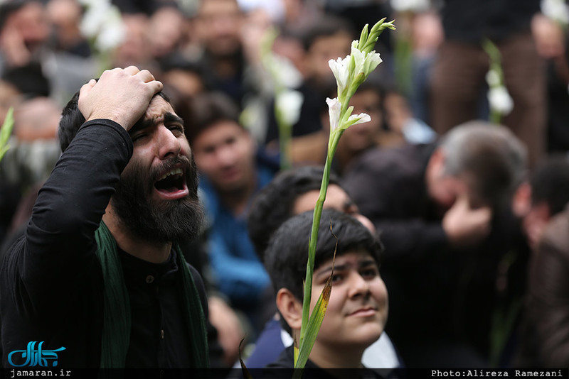 مراسم عزاداری شهادت حضرت فاطمه(س) در تهران