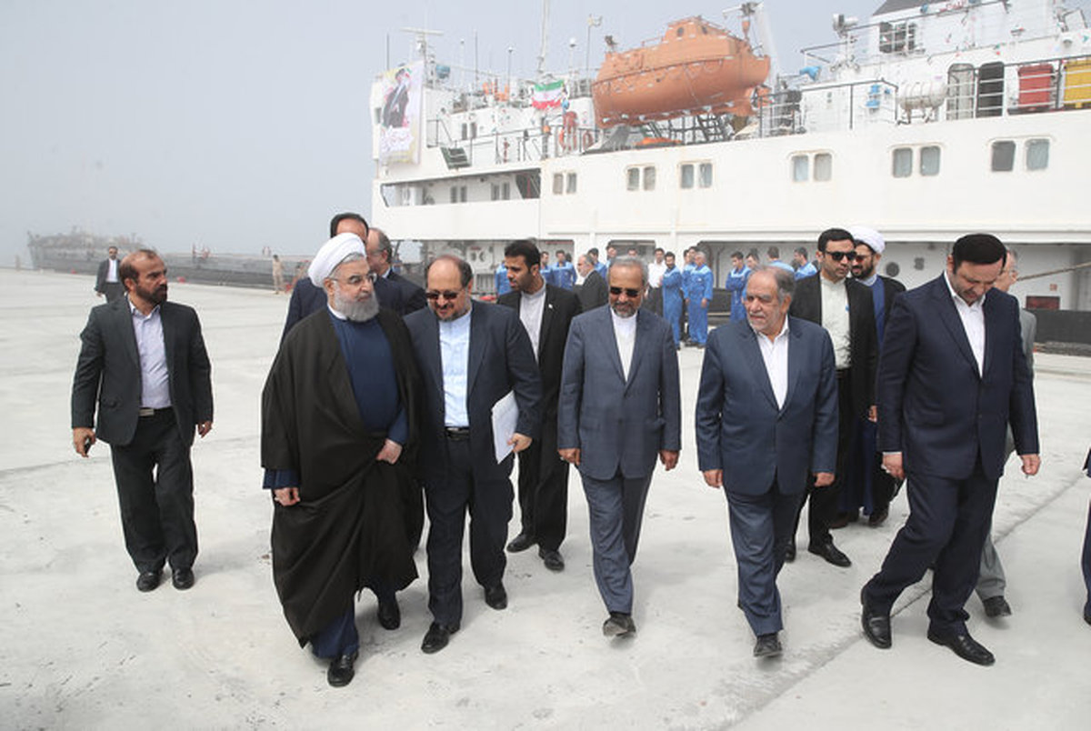 افتتاح مجتمع بندری کاسپین با حضور رئیس جمهور/ ساخت بزرگترین آکواریوم ایران آغاز شد