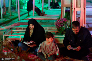 احیای شب بیست و سوم ماه مبارک رمضان در بهشت زهرا (س)