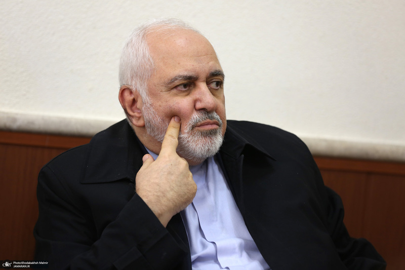 دیدار دکتر ظریف  معاون راهبردی رئیس جمهور و جمعی از مدیران با سید حسن خمینی