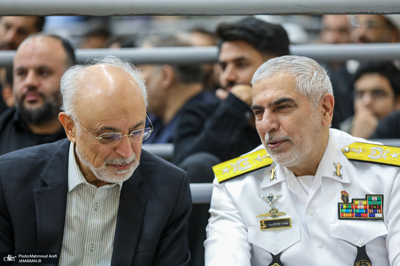 حضور شخصیت‌های سیاسی و مسئولان کشوری و لشکری در مراسم سالگرد ارتحال حضرت امام خمینی (س) -1