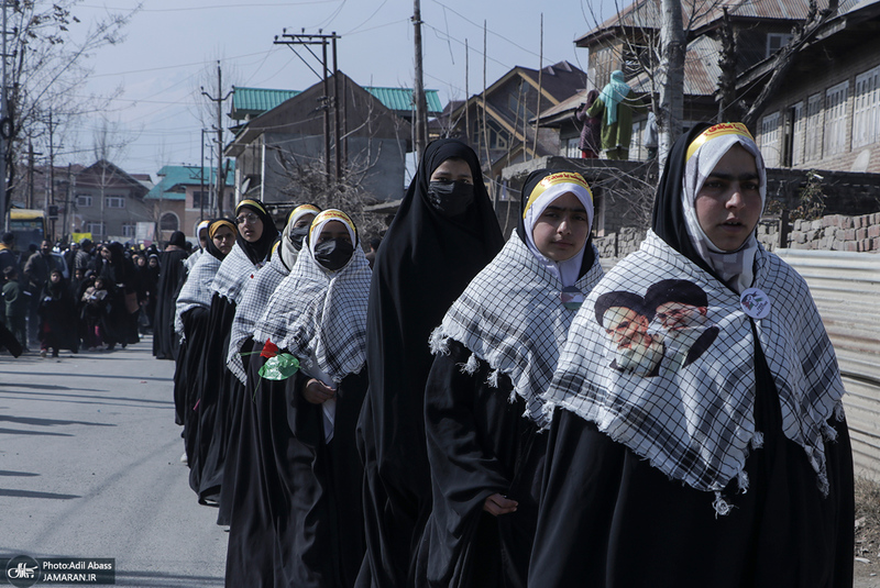 راهپیمایی کشمیری ها به مناسبت میلاد امام زمان (عج)