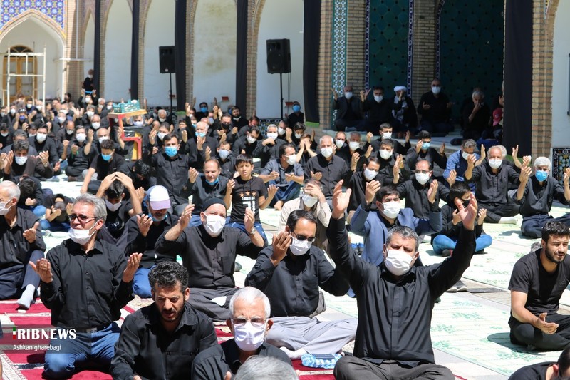 نماز ظهر عاشورا در قزوین و زنجان