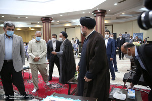 مراسم پنجاهمین سال تاسیس بهشت زهرا (س)‌ در حرم امام خمبنی