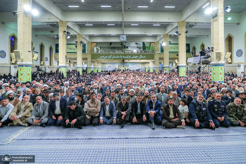 سخنرانی نوروزی رهبر معظم انقلاب در جمع اقشار مختلف مردم