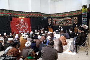 مراسم عزاداری شهادت امام رضا(ع) در بیوت مراجع عظام تقلید