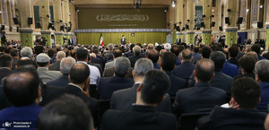 دیدار رئیس و مسئولان قوه قضائیه با رهبر معظم انقلاب