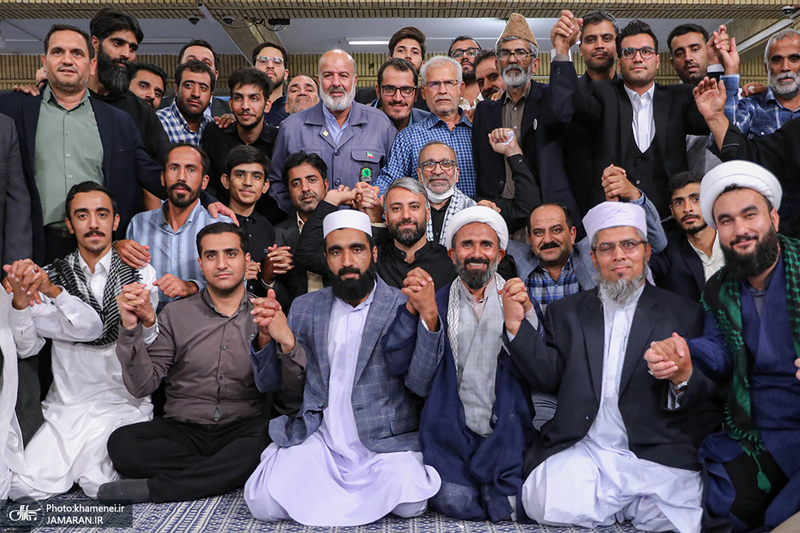 دیدار هزاران نفر از مردم سیستان و بلوچستان و خراسان جنوبی با رهبر انقلاب