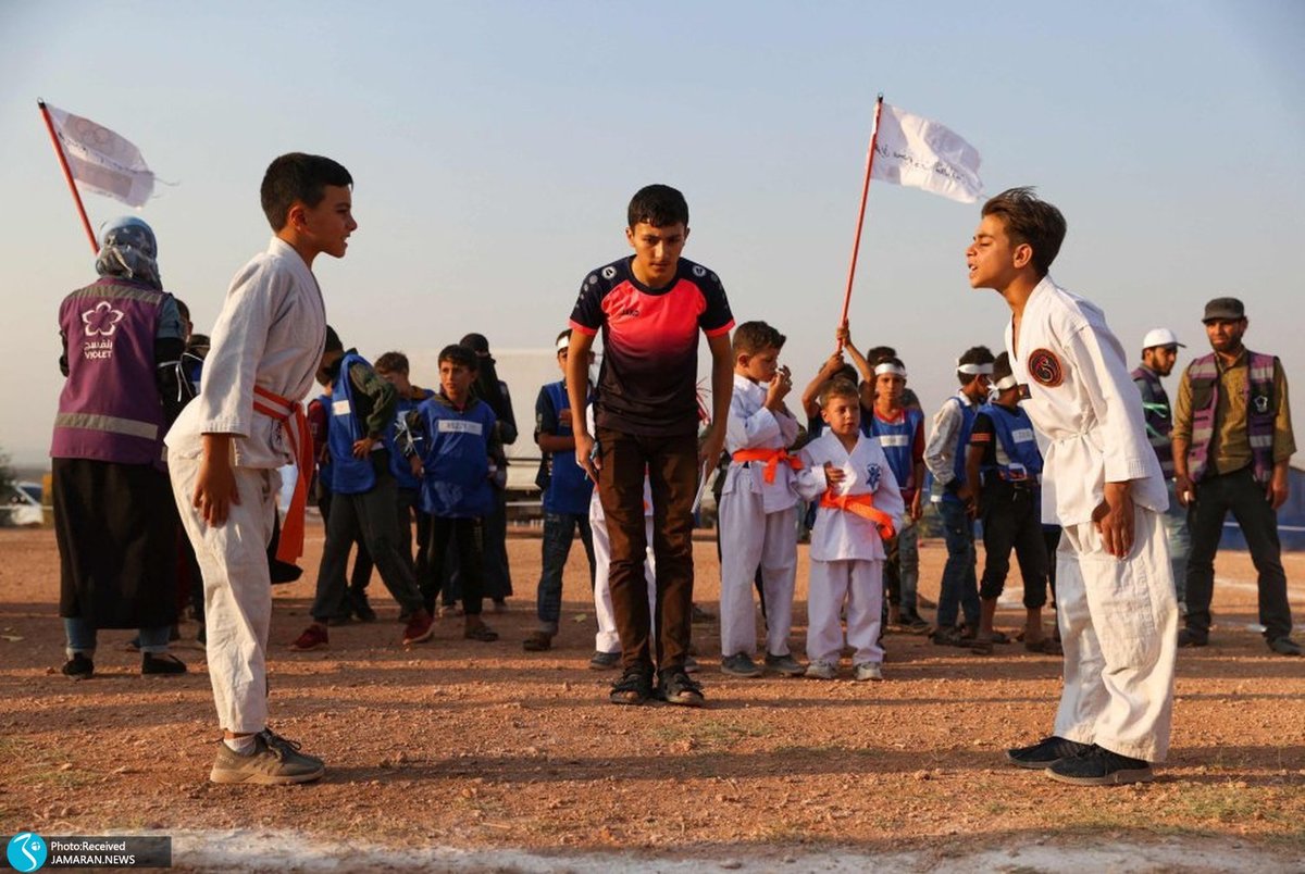 برگزاری المپیک کودکان آواره در سوریه برای فرار از جنگ‌+ تصاویر 