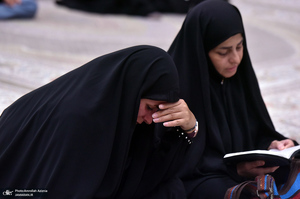 مراسم شام غریبان اباعبدالله حسین (ع) در حرم مطهر امام خمینی