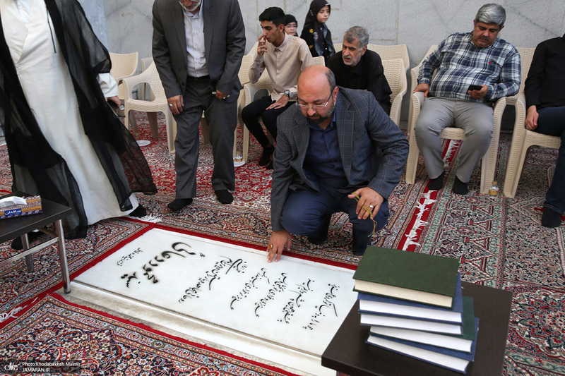 مراسم سالگرد در گذشت سید محمود دعایی در حرم مطهر امام خمینی (س)