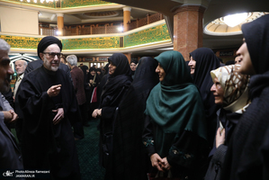 مراسم اولین سالگرد درگذشت سیده زهرا شجاعی