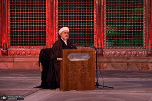 عزاداری شب هفتم محرم در حرم مطهر امام خمینی(س)