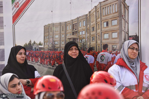 آغاز اجرای طرح ملی خدمات نوروزی هلال احمر از جوار حرم امام خمینی (س)