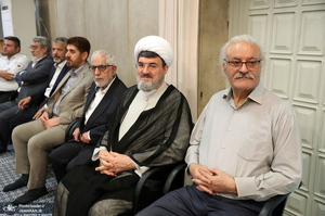 دیدار مسئولان نظام و مهمانان کنفرانس وحدت اسلامی با رهبر معظم انقلاب