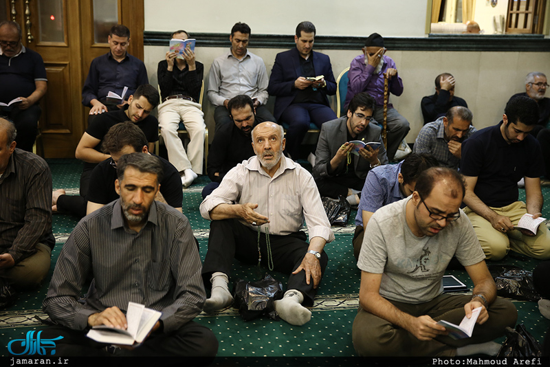 مراسم احیای شب بیست و یکم ماه مبارک رمضان در مسجد جامع جماران