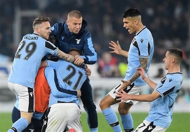 صعود لاتزیو به رده دوم با شکست اینتر 
