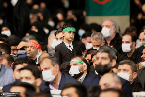 آخرین شب مراسم عزاداری حضرت فاطمه‌زهرا (س) در حسینیه امام خمینی