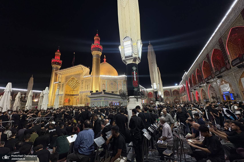 هم قدم با زائران اباعبدالله الحسین (ع)؛ حرم امیر المومنین (ع)