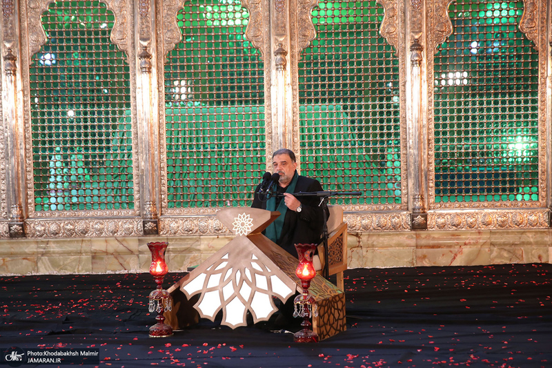 مراسم احیای شب بیست و یکم ماه مبارک رمضان در حرم امام خمینی(س)