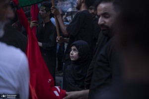 دسته عزاداری سنتی در کشمیر ھند