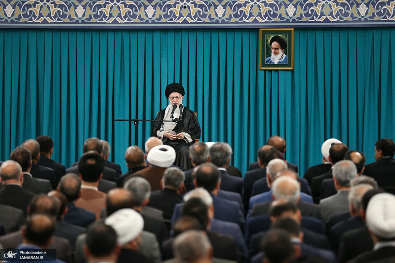 دیدار نمایندگان مجلس شورای اسلامی با رهبر معظم انقلاب