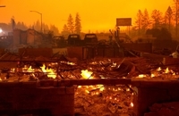 آتش سوزی در کالیفرنیا