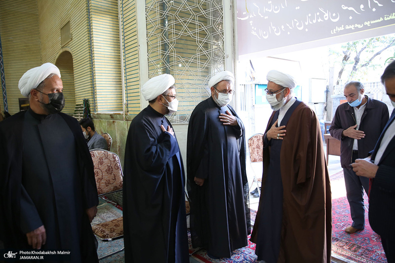 مراسم ختم مرحوم حاج محمد کمساری در قم -1