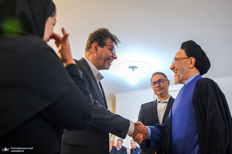 دید و بازدید نوروزی سید محمد خاتمی -3