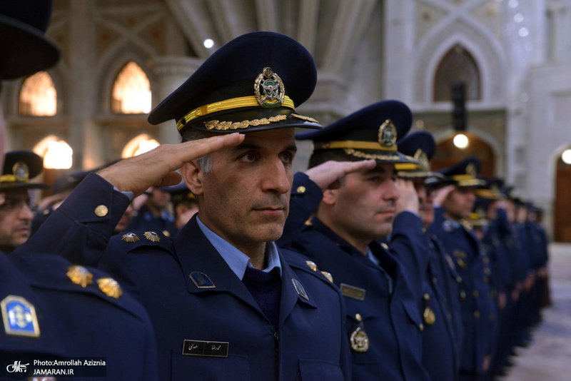 تجدید میثاق فرماندهان نیروی هوایی ارتش با آرمان های حضرت امام(س)