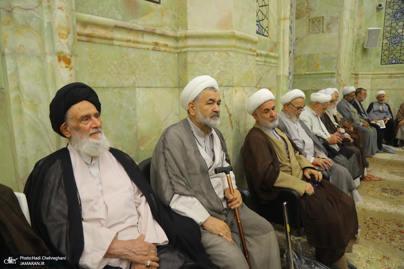 مراسم دومین سالگرد ارتحال آیت الله العظمی محفوظی (ره) در قم