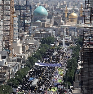 راهپیمایی روز جهانی قدس  در مشهد