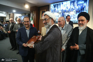 مراسم تودیع معارفه دکتر رضا داوری اردکانی و دکتر محمد رضا مخبر دزفولی