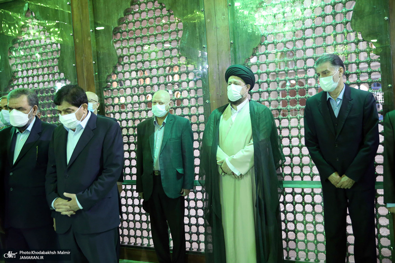 تجدید میثاق رئیس جمهور و اعضای دولت سیزدهم با آرمان های حضرت امام (س)